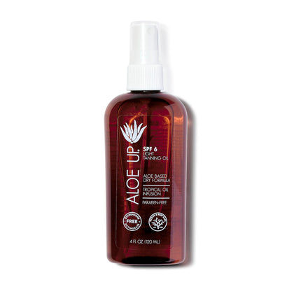ALOE UP front bottle on white background showing product and size