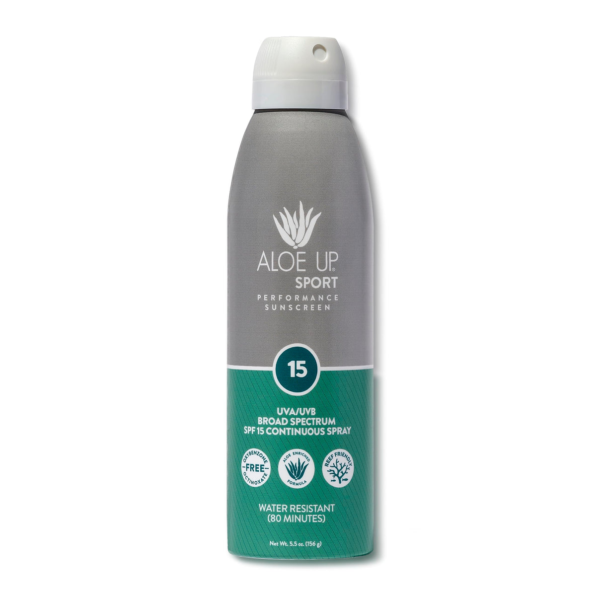 ALOE UP front packaging spray bottle shown clearly for quick identification and use