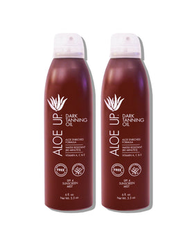 ALOE UP front packaging spray showing bottle and label for clear product ID and benefit