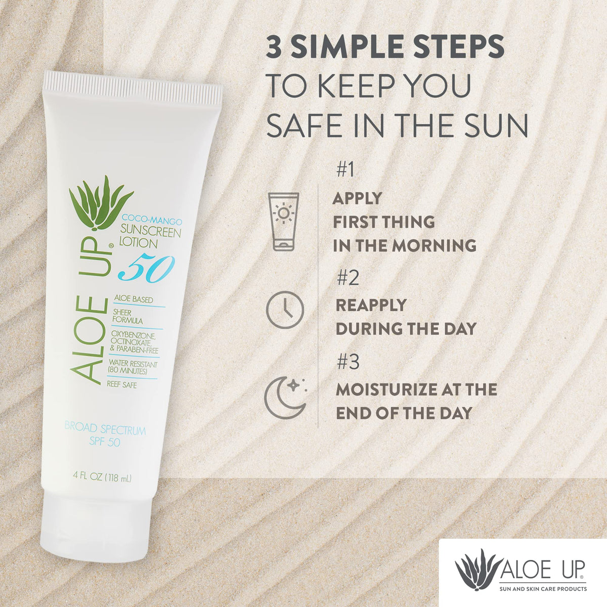 ALO E UP with aloe vera gel bowl highlighting hydrating ingredient benefit
