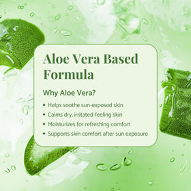 Aloe Up nozzle close-up displaying continuous mist spray for even coverage