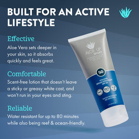 Aloe Up texture close-up showing aloe gel hydration and quick absorption
