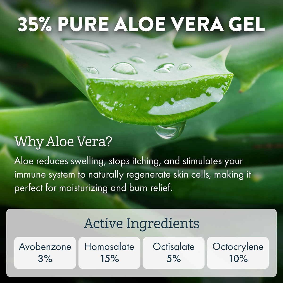 ALO E UP lotion texture close-up showing smooth fast-absorbing finish