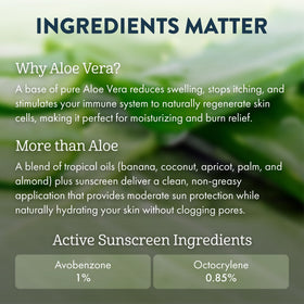 Aloe Up oil texture on skin close-up showing quick-dry finish and moisturized look
