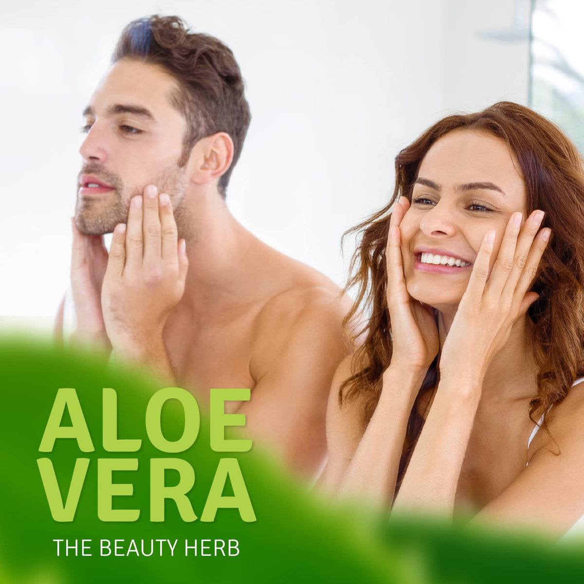 Aloe Life ingredients label highlighting whole-leaf aloe and antioxidant benefits