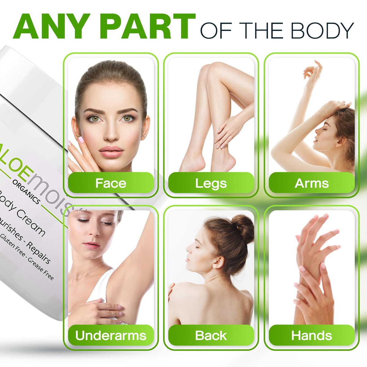 AloeMoist label ingredients list showing organic aloe and vitamins