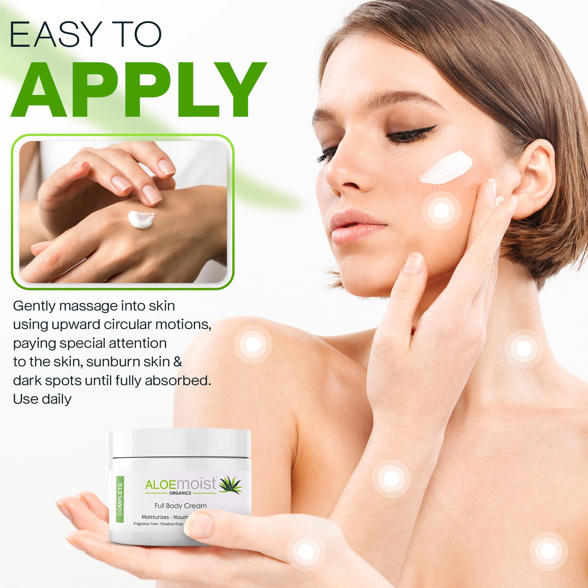 AloeMoist on nightstand lifestyle scene suggesting nightly skincare routine