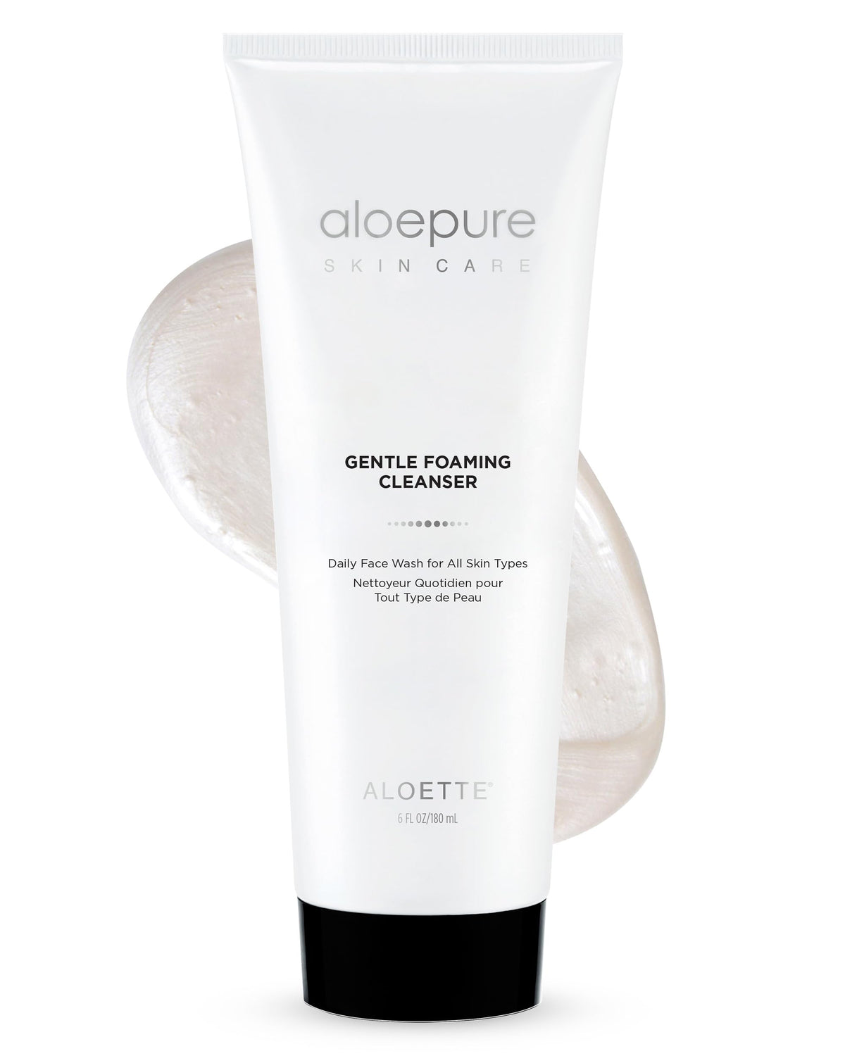 Aloette front packaging showing bottle and branding for clear identification