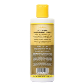 Aloha Sun applied on summer skin, supports soft, even fade and bronzed glow