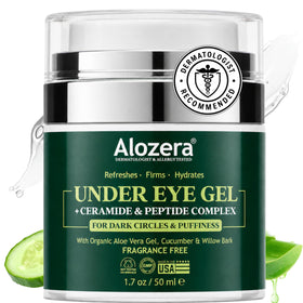 Alozera front packaging showing jar and branding, conveys freshness