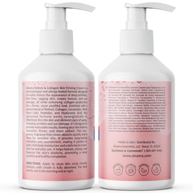 Alozera lotion visibly absorbing into skin to show non-greasy finish