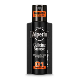 Alpecin C1 front packaging showing bottle and bold fragrance benefit