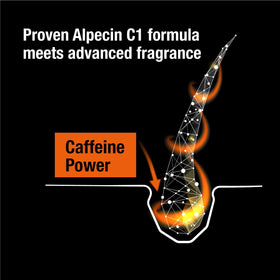 Alpecin C1 foam texture lather demonstrating effective cleansing benefit