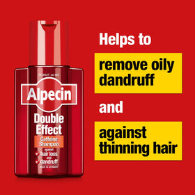 Alpecin back label close-up showing ingredient and usage information