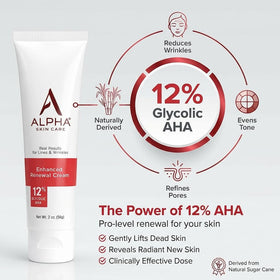 Alpha cream on hand illustrating easy application and spreadability
