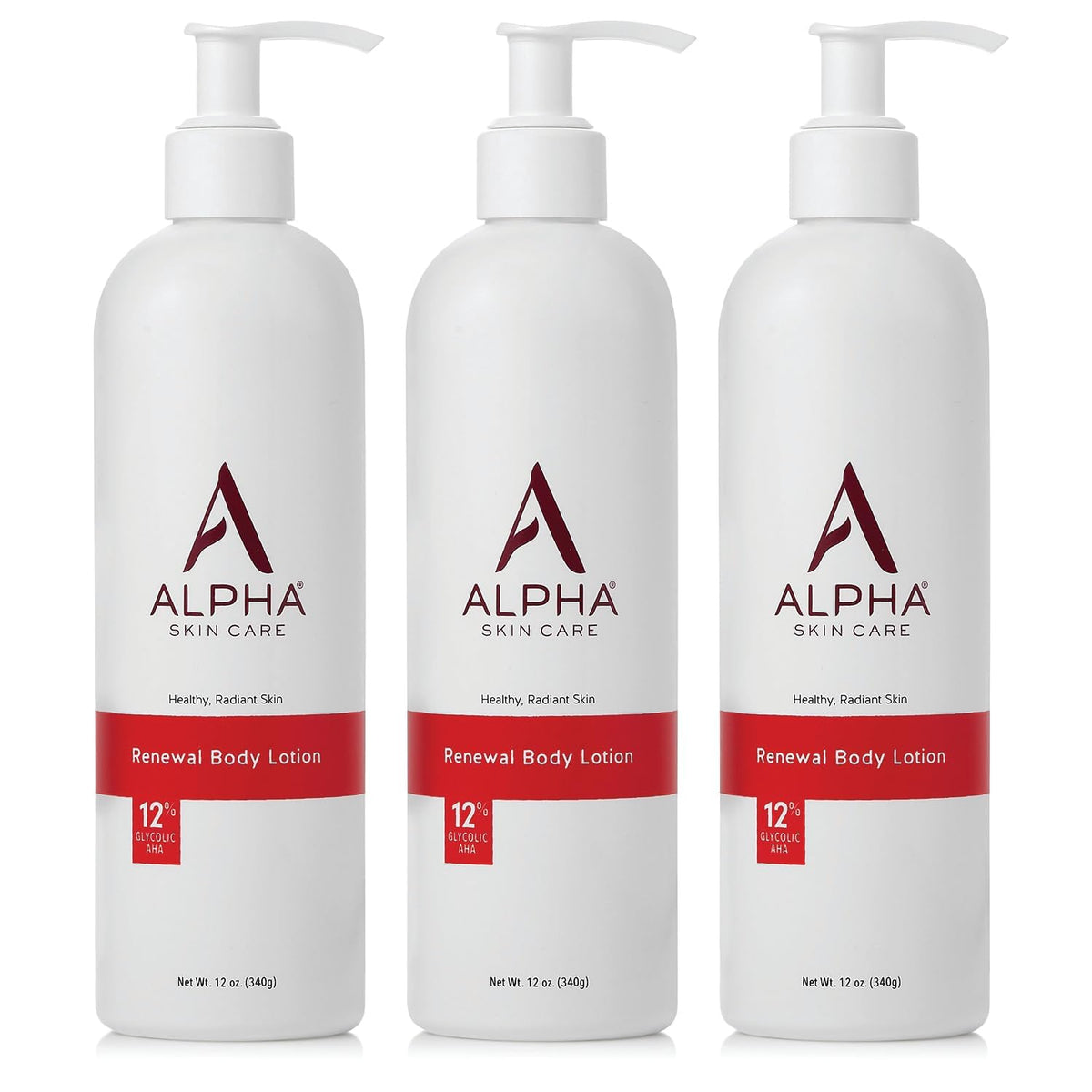 Alpha front packaging showing bottle and pack benefits