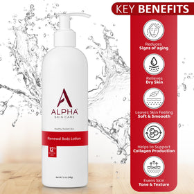 Alpha pump and label detail highlighting ingredients and clarity