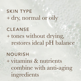 Alpha face wash creamy foam texture close-up demonstrating gentle lather