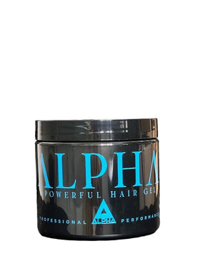 ALPHA gel being applied on hand demonstrating reworkable hold and quick styling benefit