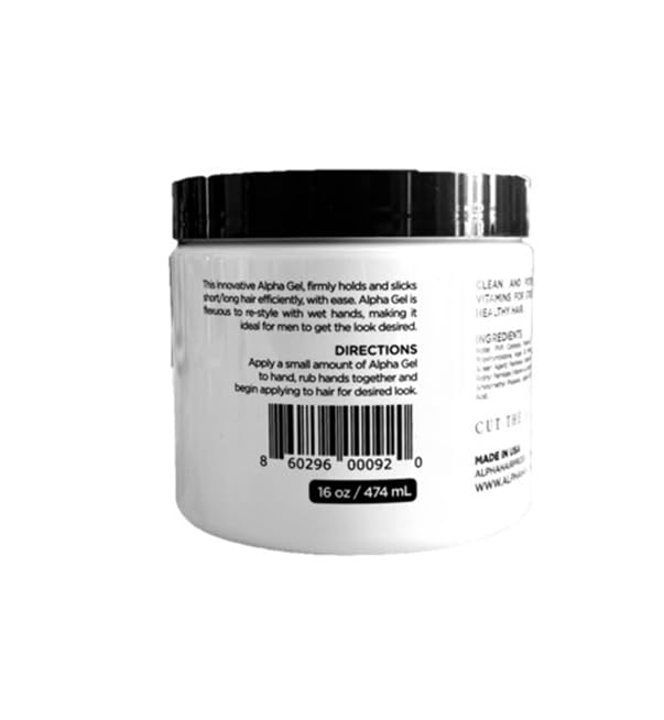 ALPHA gel styling in use model applying gel for strong daylong hold