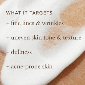 Alpha in bathroom routine lifestyle image suggesting daily skincare improvement