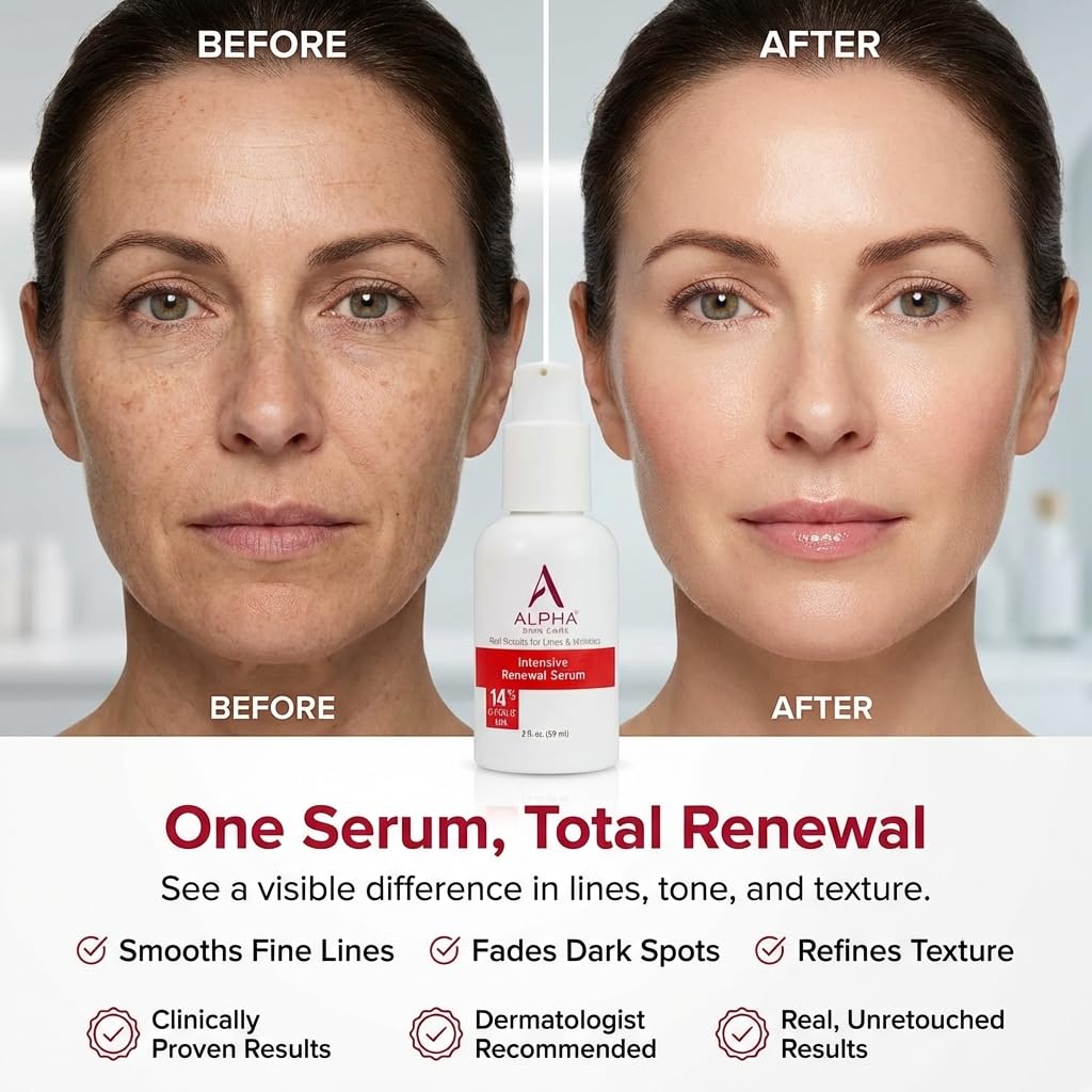 Alpha serum texture close-up drop highlighting lightweight absorption benefit