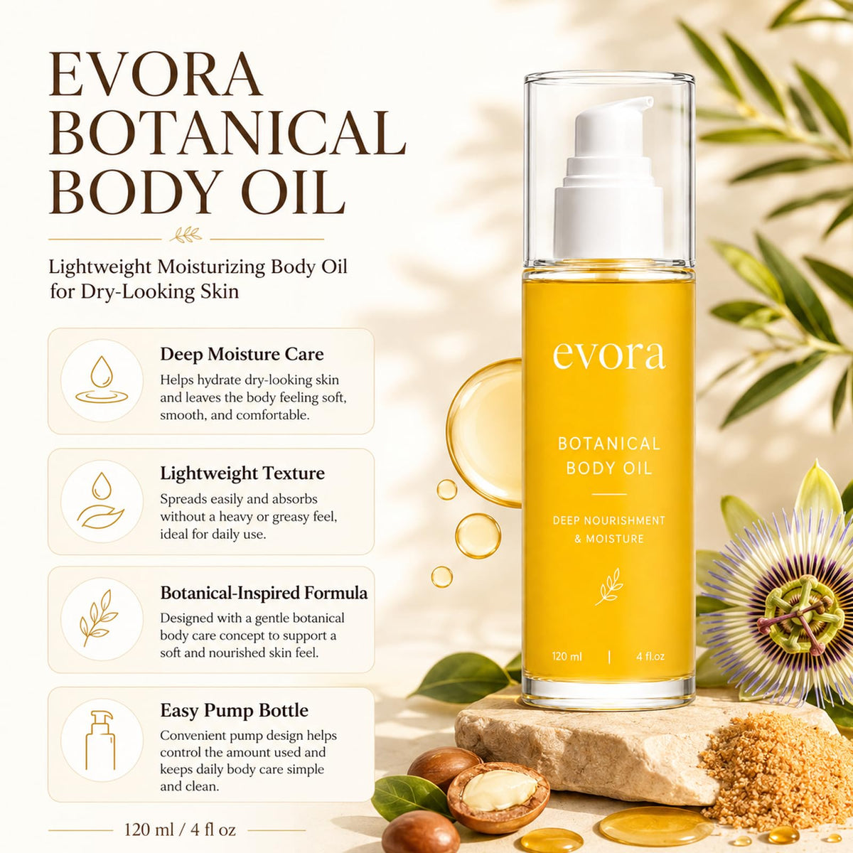 ALPHABRONZE Evora close-up of glass bottle highlighting premium finish and dosing
