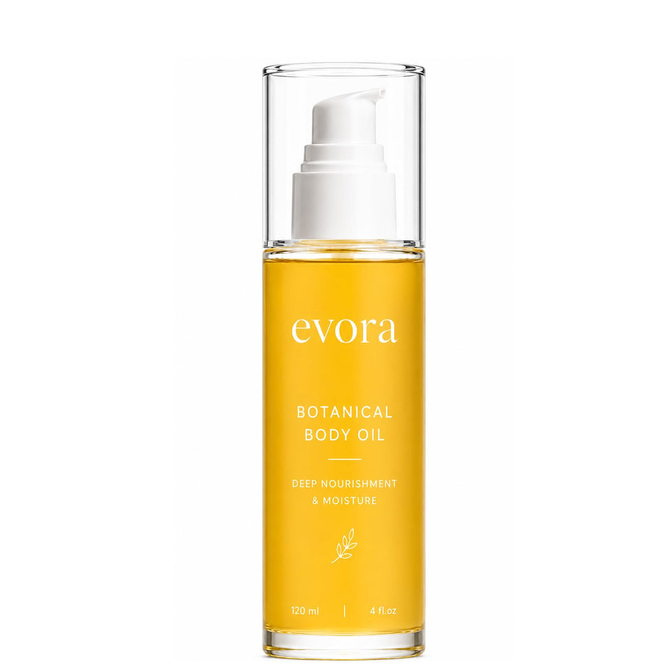 ALPHABRONZE Evora front packaging showing bottle and cap for elegant display