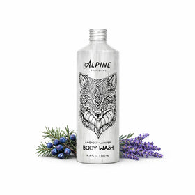 Alpine Provisions front bottle view showing label and eco packaging benefit