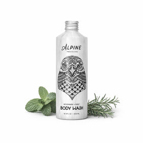 Alpine Provisions front bottle showing clean packaging and eco benefit