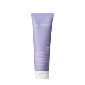 Alpyn cleanser front packaging showing product and volume benefit