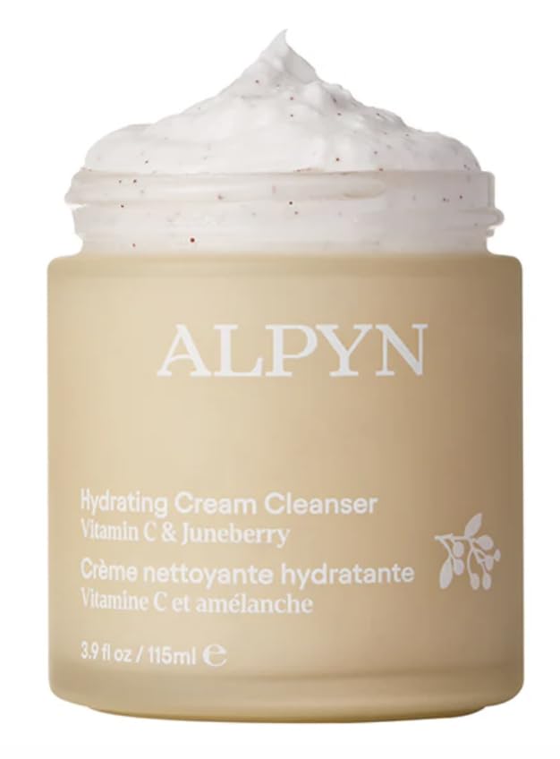 Alpyn front packaging of hydrating cold cream cleanser showing product benefit