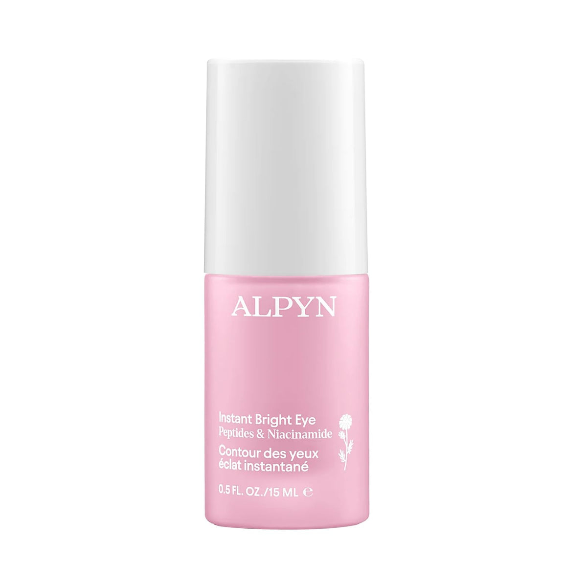 Alpyn Instant Bright Eye front packaging showing jar and brand — conveys brightening benefits