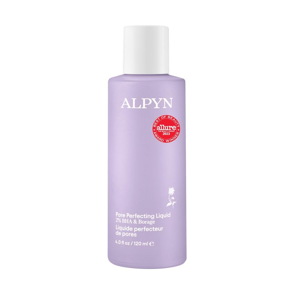 Alpyn front packaging showing bottle and label, conveys clean formulation benefit