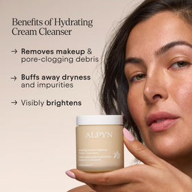 Alpyn texture close-up with jojoba beads showing gentle exfoliation benefit