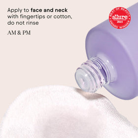 Alpyn bottle staged on bathroom shelf lifestyle, suggests daily routine integration benefit