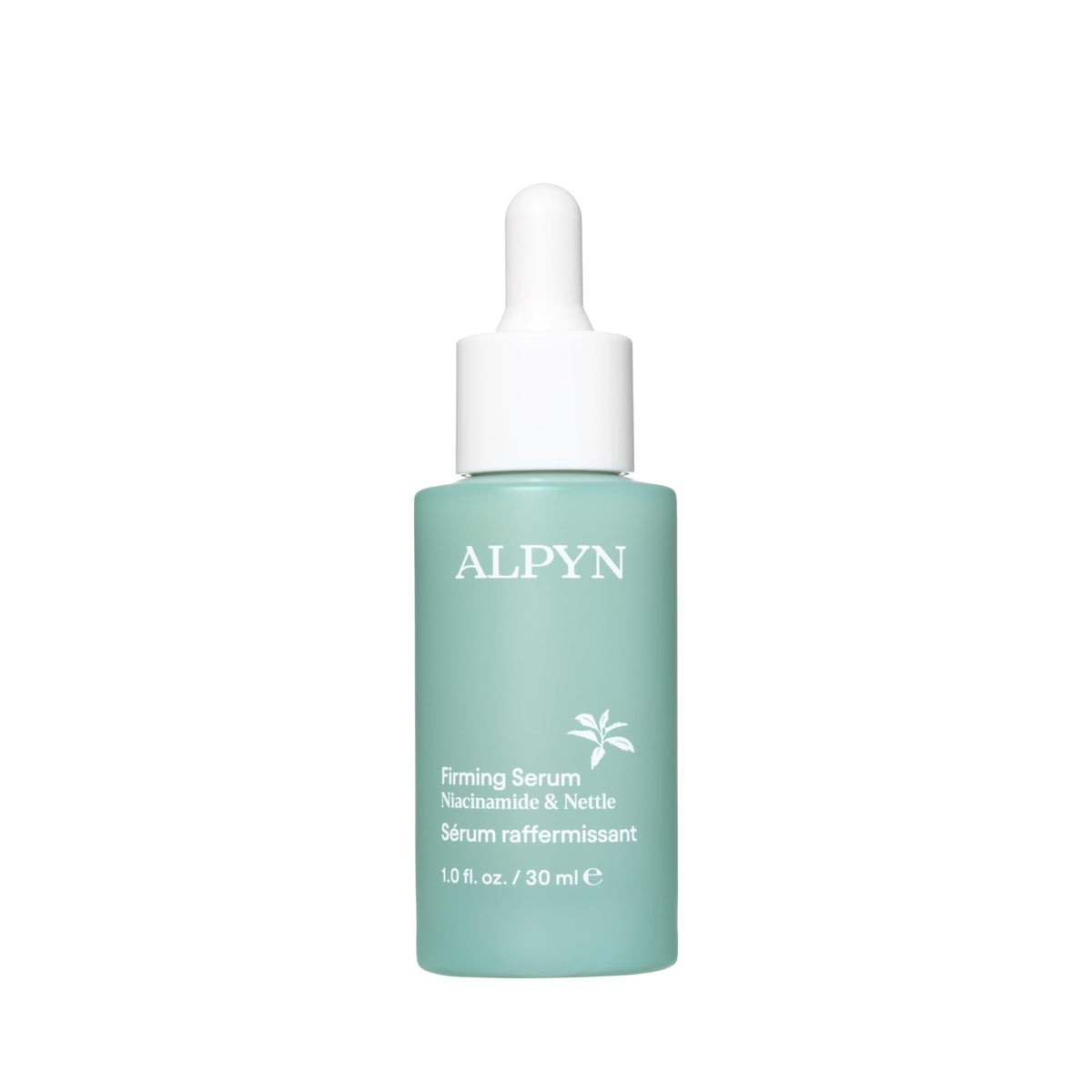 Alpyn bottle front view showing clean packaging and brand benefit