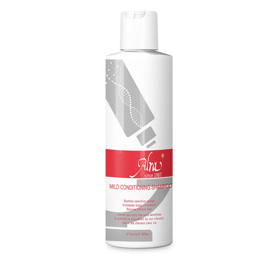 Alra front packaging 8oz bottle showing label and gentle formula benefits