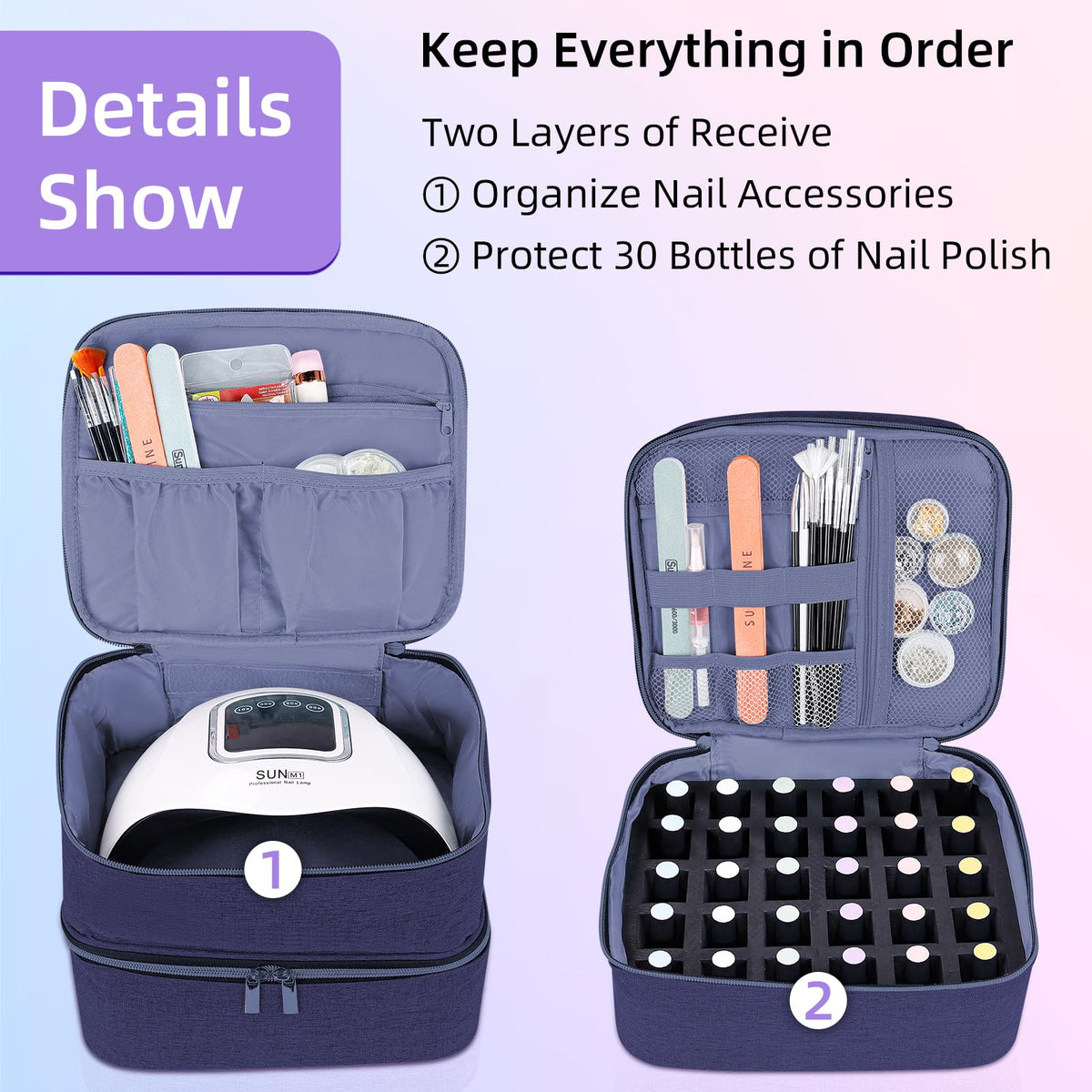 ALSLEA detachable divider detail for customizable interior organization