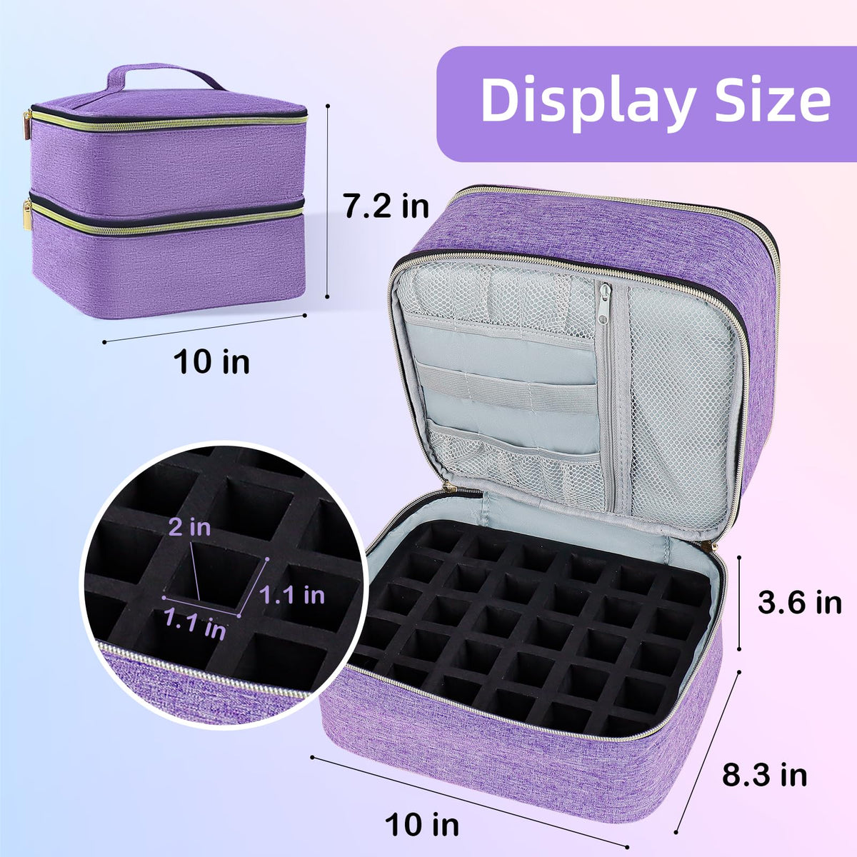ALSLEA size comparison with hand demonstrating compact carry convenience