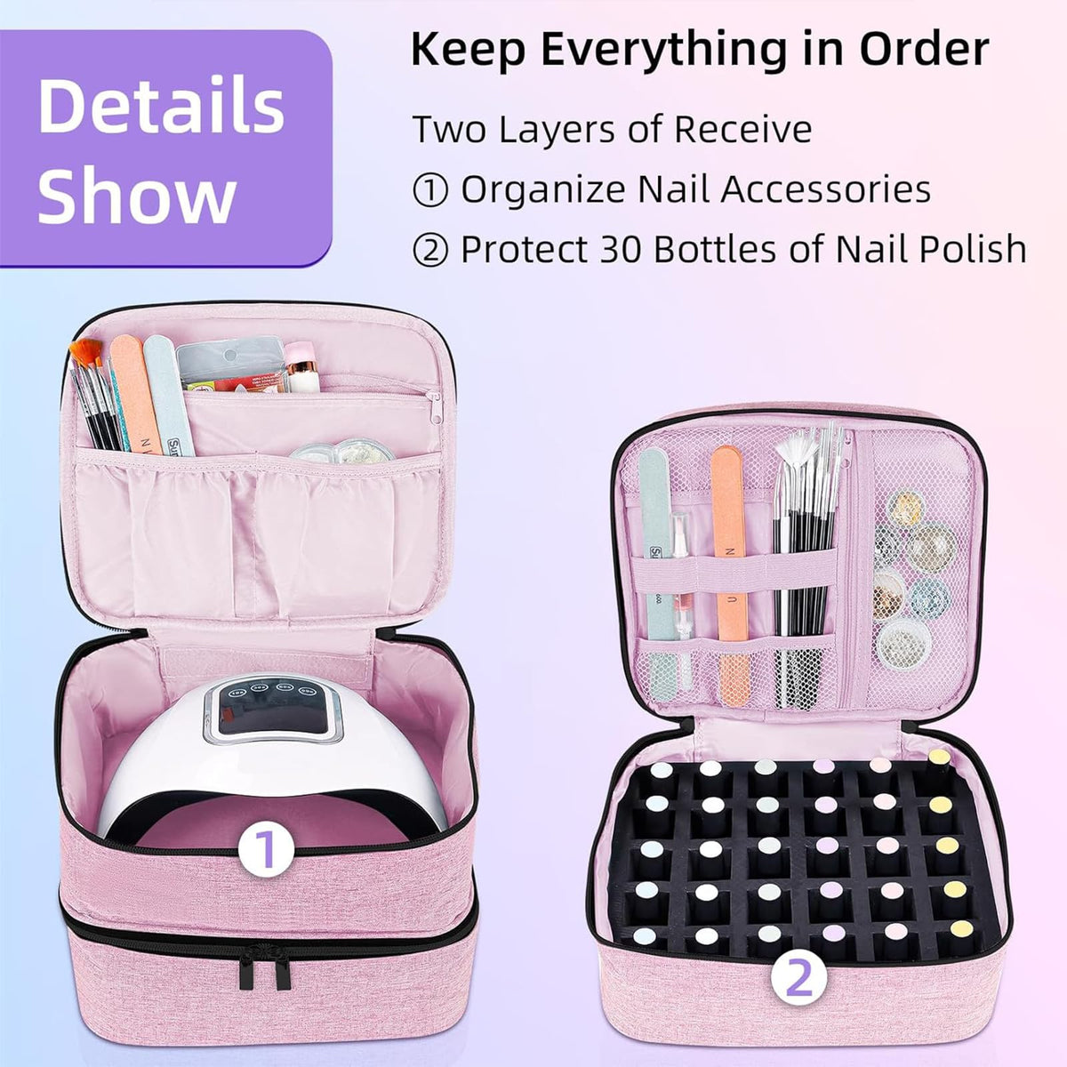 ALSLEA upper pockets and elastic straps holding tools for quick access