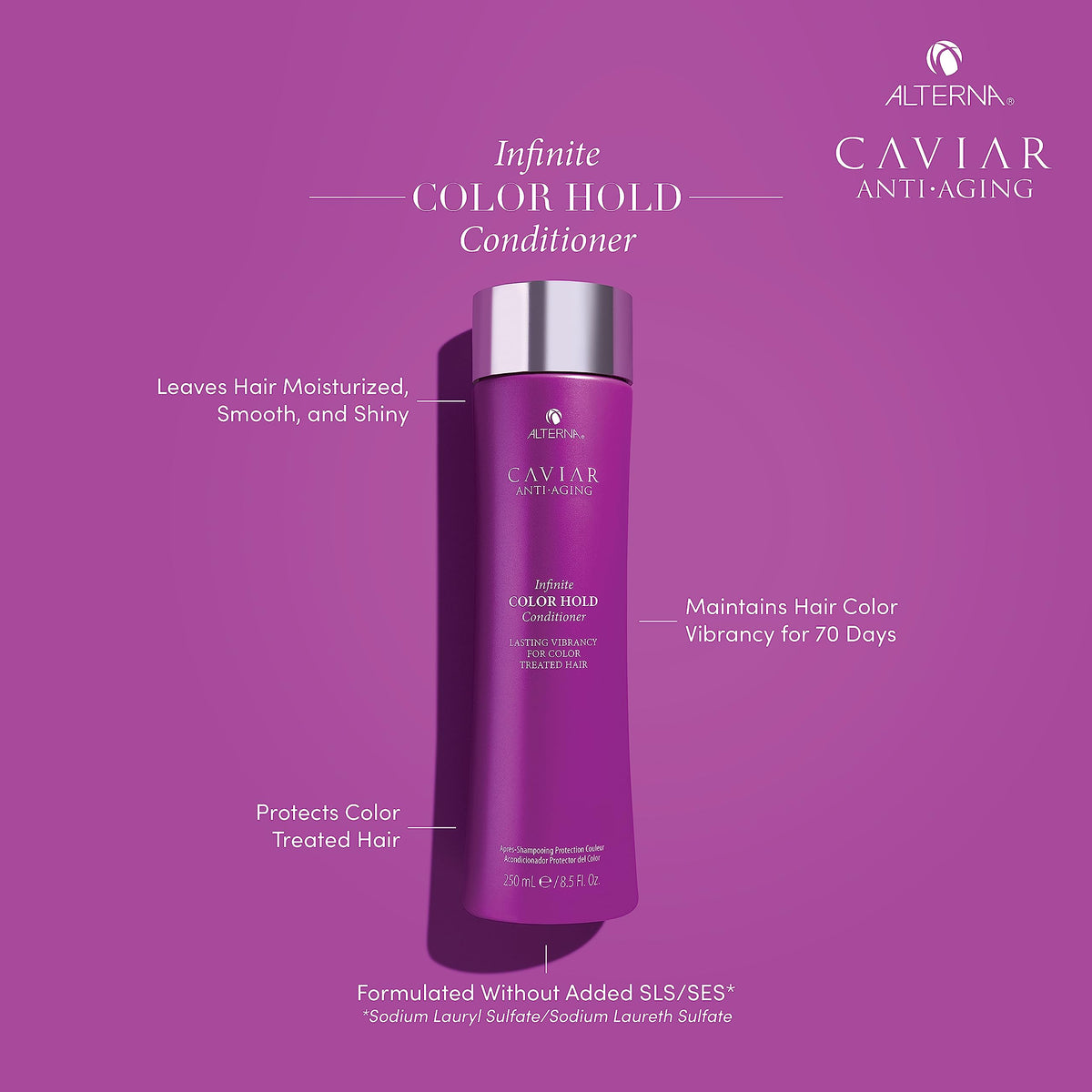 Alterna back label close-up showing ingredients and clean formulation benefit