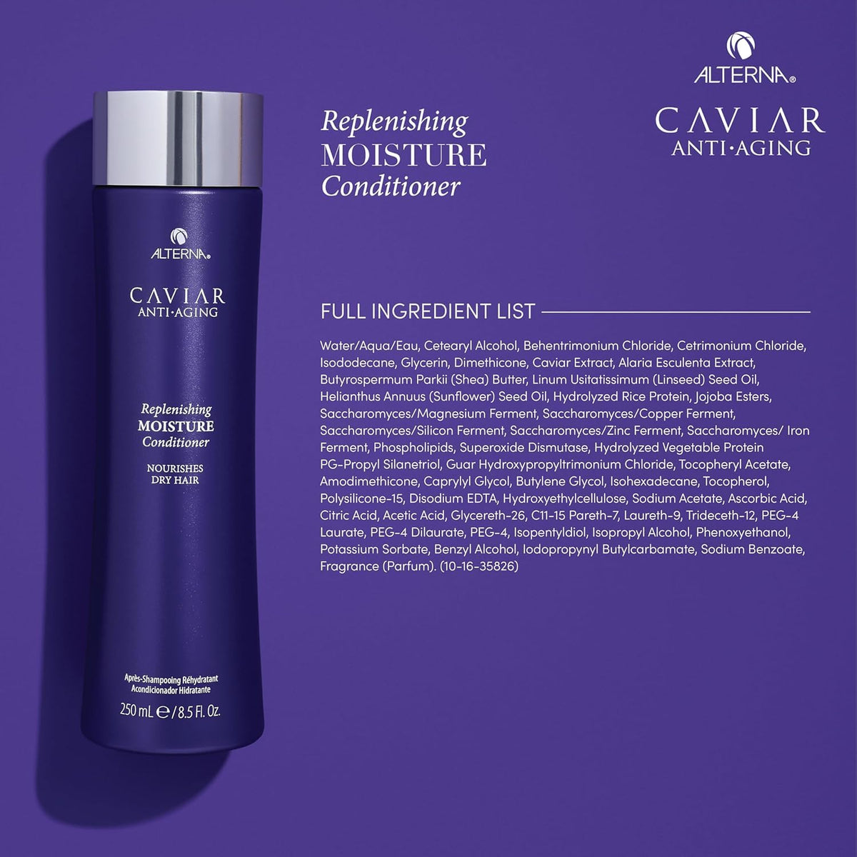 Alterna bottles side by side highlighting complete shampoo and conditioner set