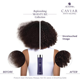 Alterna caviar extract close-up showing premium ingredient for nourishing benefit