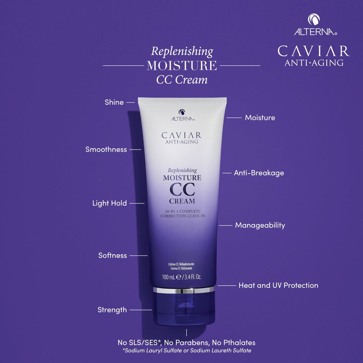Alterna cream dispensed to show smooth texture and easy spread