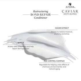 Alterna before and after hair comparison showing improved manageability
