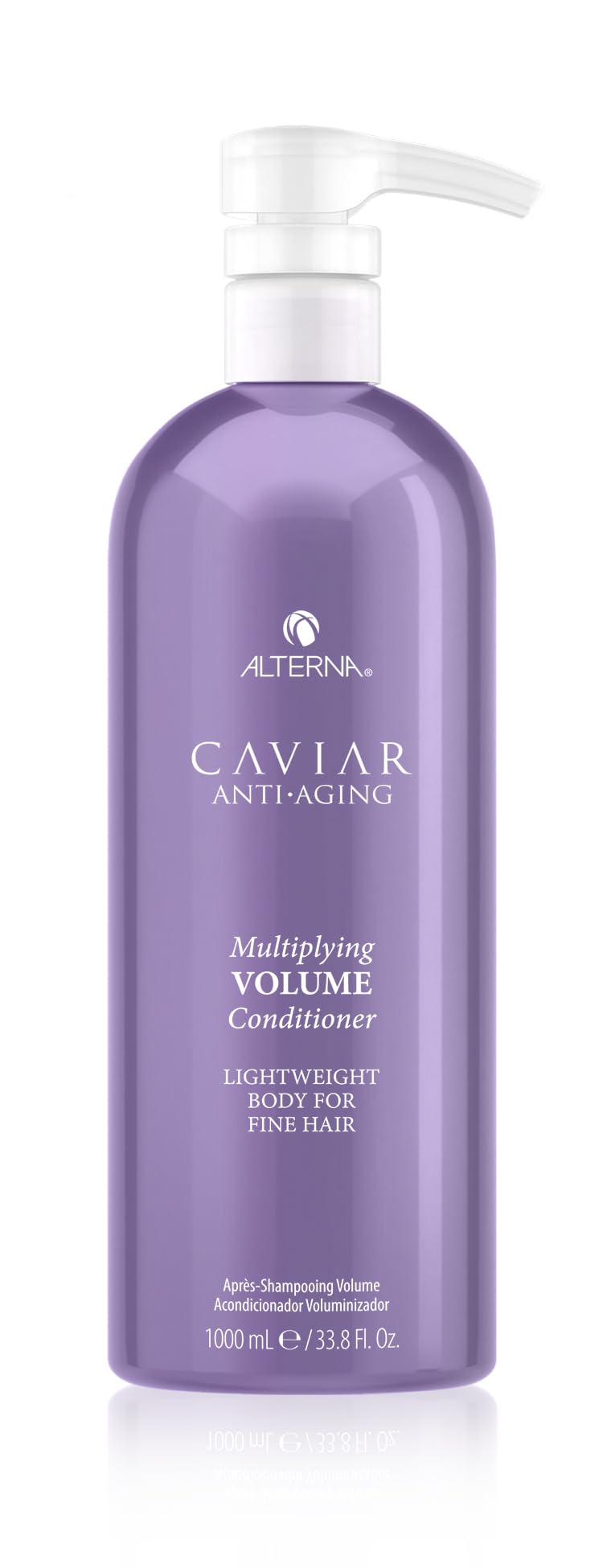 Alterna CAVIAR conditioner front packaging showing volume benefit