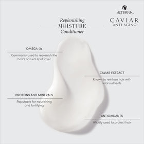 Alterna creamy conditioner texture close-up for nourishing moisture