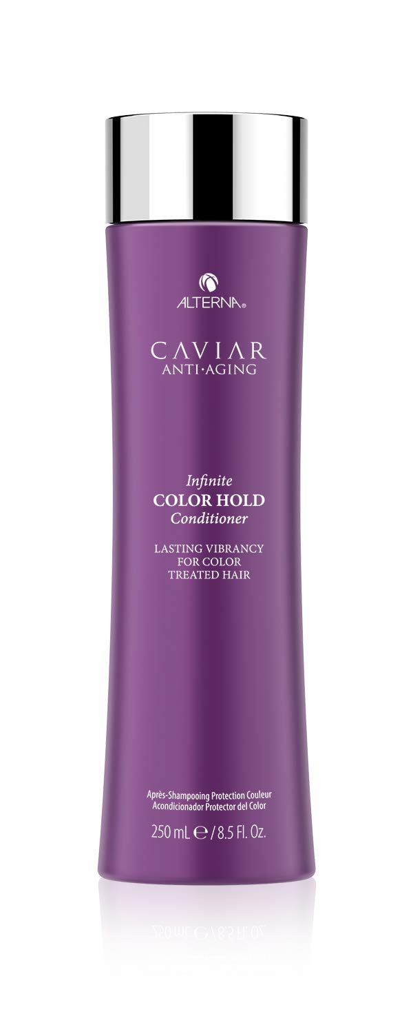 Alterna front bottle showing product design and color-protecting benefit
