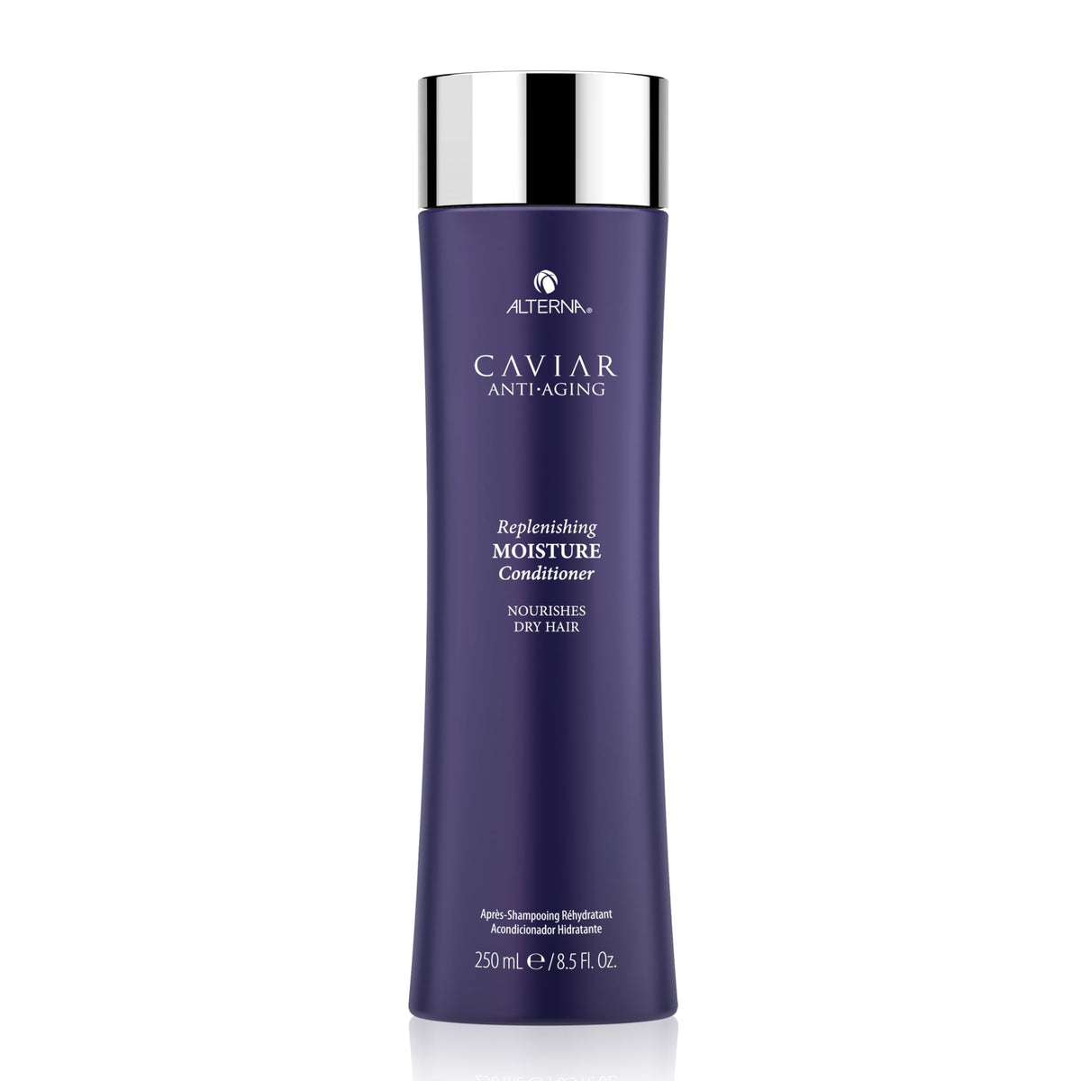 Alterna front packaging showing 8.5 fl oz bottle and premium branding for shelf appeal